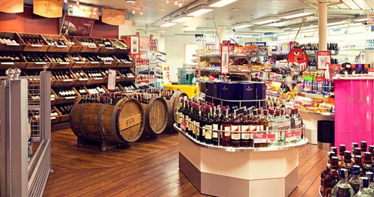 Shopping ombord